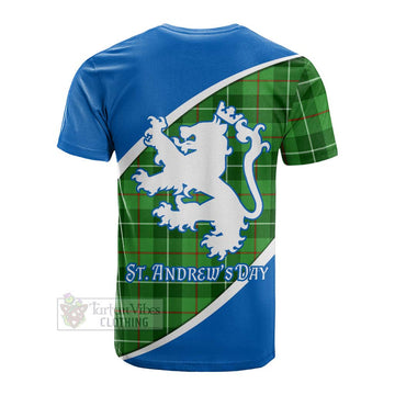 Clephane (Clephan) Family Crest Tartan Cotton T-shirt Celebrate Saint Andrew's Day in Style Men's Shirt - Tartan Vibes Clothing