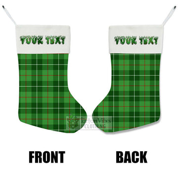 Clephane (Clephan) Tartan Christmas Stocking with Personalized Text - Tartan Vibes Clothing