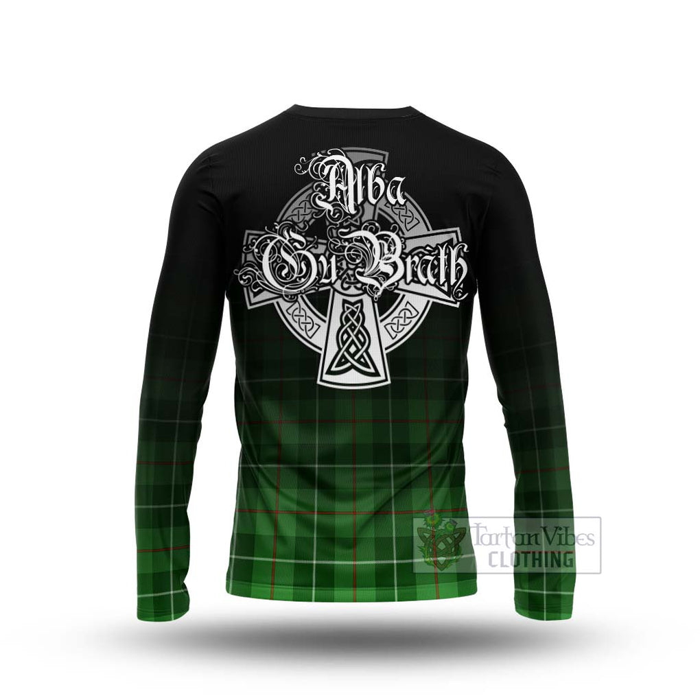 Clephane (Clephan) Tartan Long Sleeve T-Shirt Featuring Alba Gu Brath Family Crest Celtic Inspired - Tartan Vibes Clothing