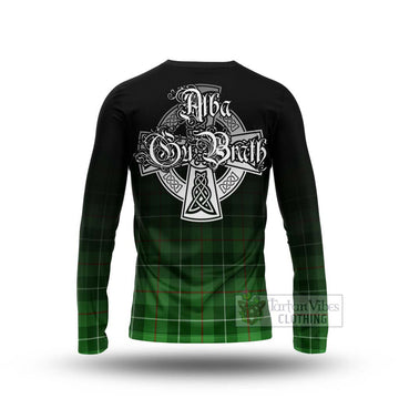 Clephane (Clephan) Tartan Long Sleeve T-Shirt Featuring Alba Gu Brath Family Crest Celtic Inspired - Tartan Vibes Clothing