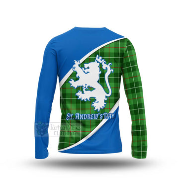 Clephane (Clephan) Family Crest Tartan Long Sleeve T-Shirt Celebrate Saint Andrew's Day in Style - Tartan Vibes Clothing