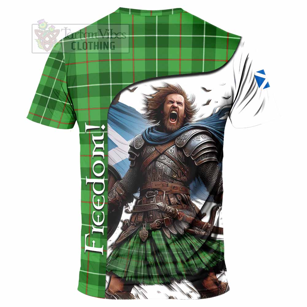 Clephane (Clephan) Crest Tartan T-Shirt Inspired by the Freedom of Scottish Warrior - Tartan Vibes Clothing
