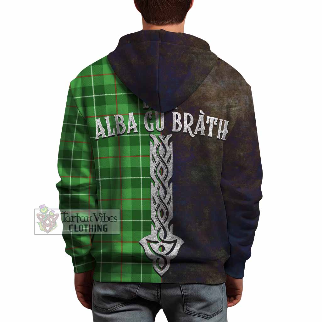 Clephane (Clephan) Tartan Family Crest Hoodie Alba Gu Brath Be Brave Lion Ancient Style - Tartan Vibes Clothing