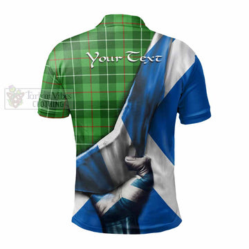 Clephane (Clephan) Tartan Polo Shirt with Family Crest Scotland Patriotic Style - Tartan Vibes Clothing