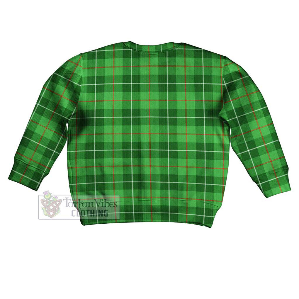 Clephane (Clephan) Tartan Kid Ugly Sweater with Family Crest - Tartan Vibes Clothing