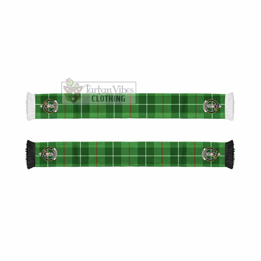 Clephane (Clephan) Tartan Ruffneck Scarf with Family Crest - Tartan Vibes Clothing