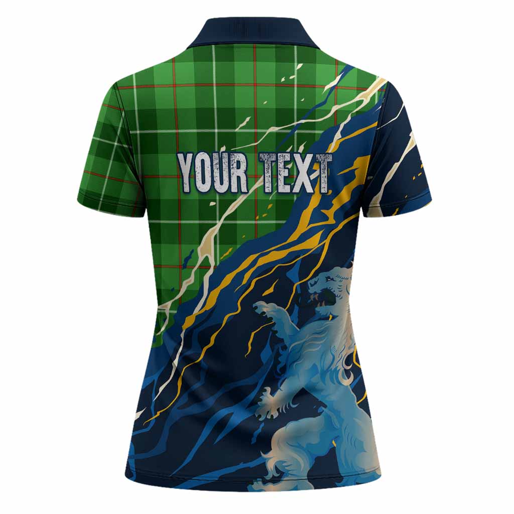 Clephane (Clephan) Scotland Tartan Women Polo Shirt WC2026 Football - We'll Be Coming