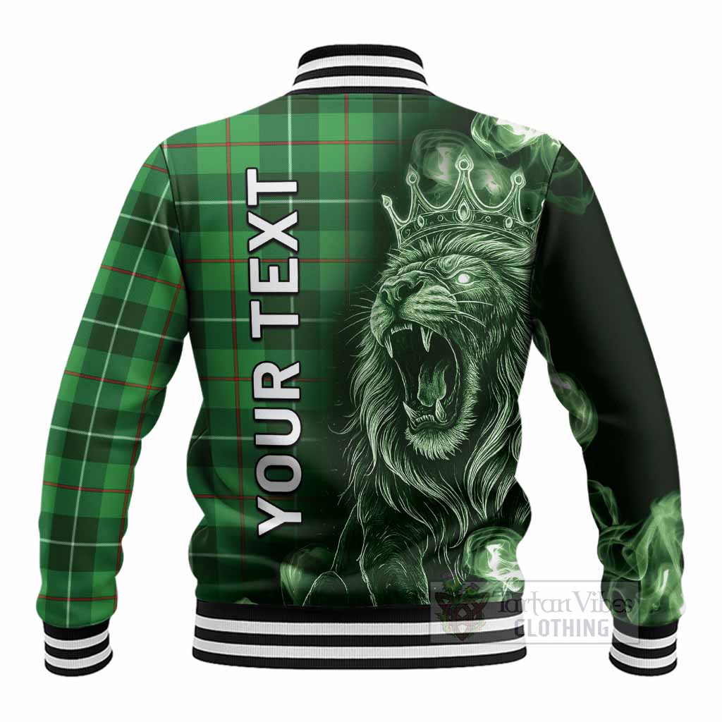 Clephane (Clephan) Tartan Baseball Jacket Roaring Lion Heritage