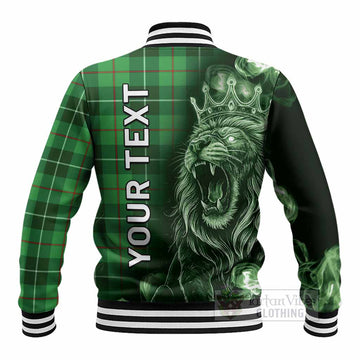 Clephane (Clephan) Tartan Baseball Jacket Roaring Lion Heritage