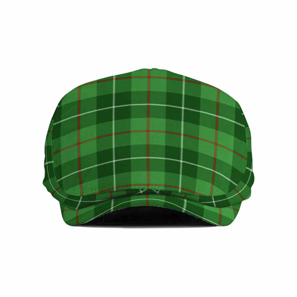 Clephane (Clephan) Tartan Jeff Cap, Tartan Flat Cap