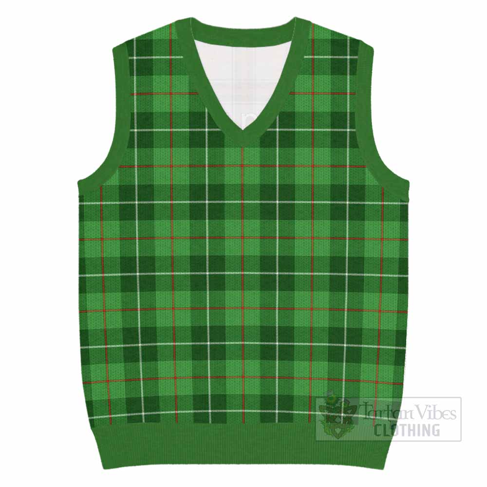 Clephane (Clephan) Tartan Knitted V-Neck Vest - Tartan Vibes Clothing