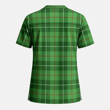 Clephane (Clephan) Tartan Scrub Top - Tartan Vibes Clothing