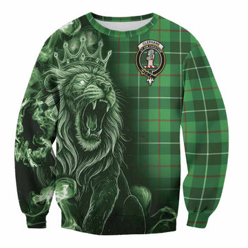 Clephane (Clephan) Tartan Sweatshirt Roaring Lion Heritage
