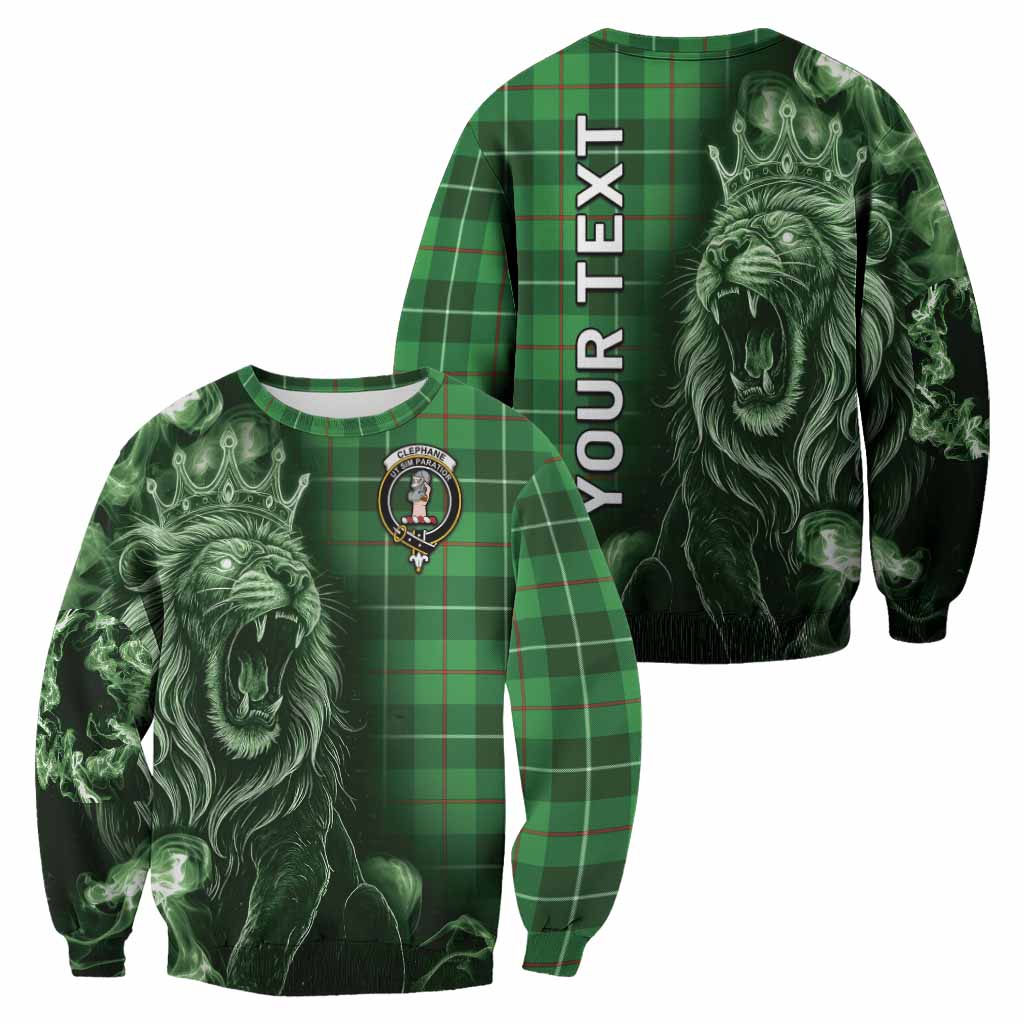 Clephane (Clephan) Tartan Sweatshirt Roaring Lion Heritage