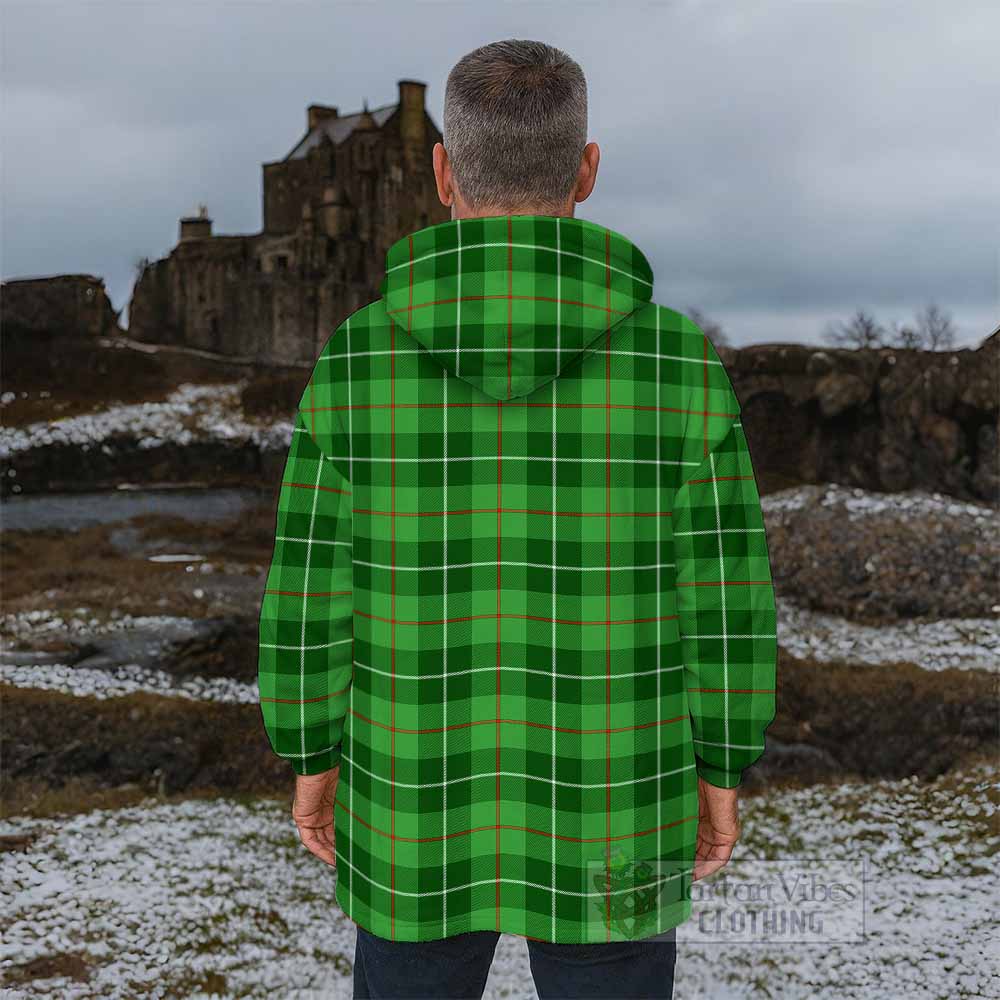 Clephane (Clephan) Tartan Wearable Blanket with Family Crest - Tartan Vibes Clothing