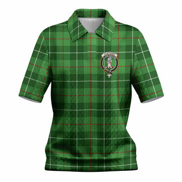 Clephane (Clephan) Tartan Women’s Polo Sweater Top with Family Crest