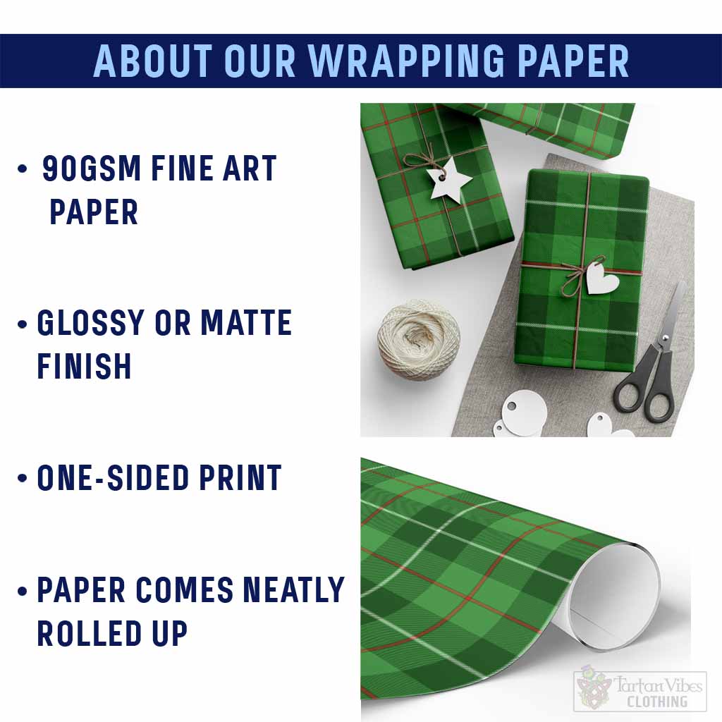 Clephane (Clephan) Tartan Wrapping Paper - Tartan Vibes Clothing