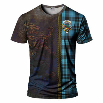 Clergy Tartan Family Crest T-Shirt Alba Gu Brath Be Brave Lion Ancient Style Kid's Shirt - Tartan Vibes Clothing