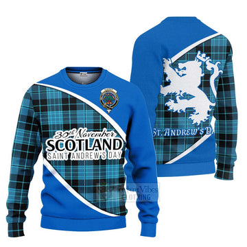 Clergy Family Crest Tartan Ugly Sweater Celebrate Saint Andrew's Day in Style Unisex - Tartan Vibes Clothing