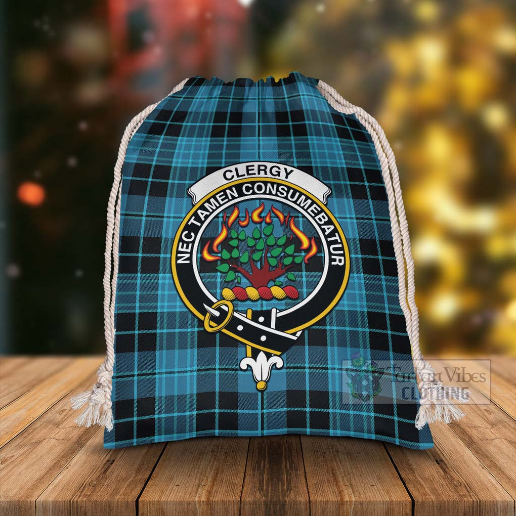 Clergy Tartan Christmas Santa's Bag with Family Crest - Tartan Vibes Clothing