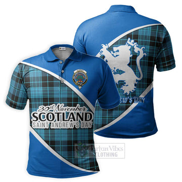 Clergy Family Crest Tartan Polo Shirt Celebrate Saint Andrew's Day in Style Kid - Tartan Vibes Clothing