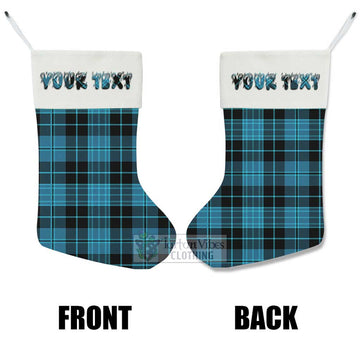 Clergy Tartan Christmas Stocking with Personalized Text - Tartan Vibes Clothing