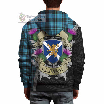 Clergy Tartan Family Crest Hoodie Lion Rampant Royal Thistle Shield Celtic Inspired - Tartan Vibes Clothing