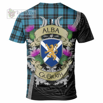 Clergy Tartan Family Crest T-Shirt Lion Rampant Royal Thistle Shield Celtic Inspired - Tartan Vibes Clothing