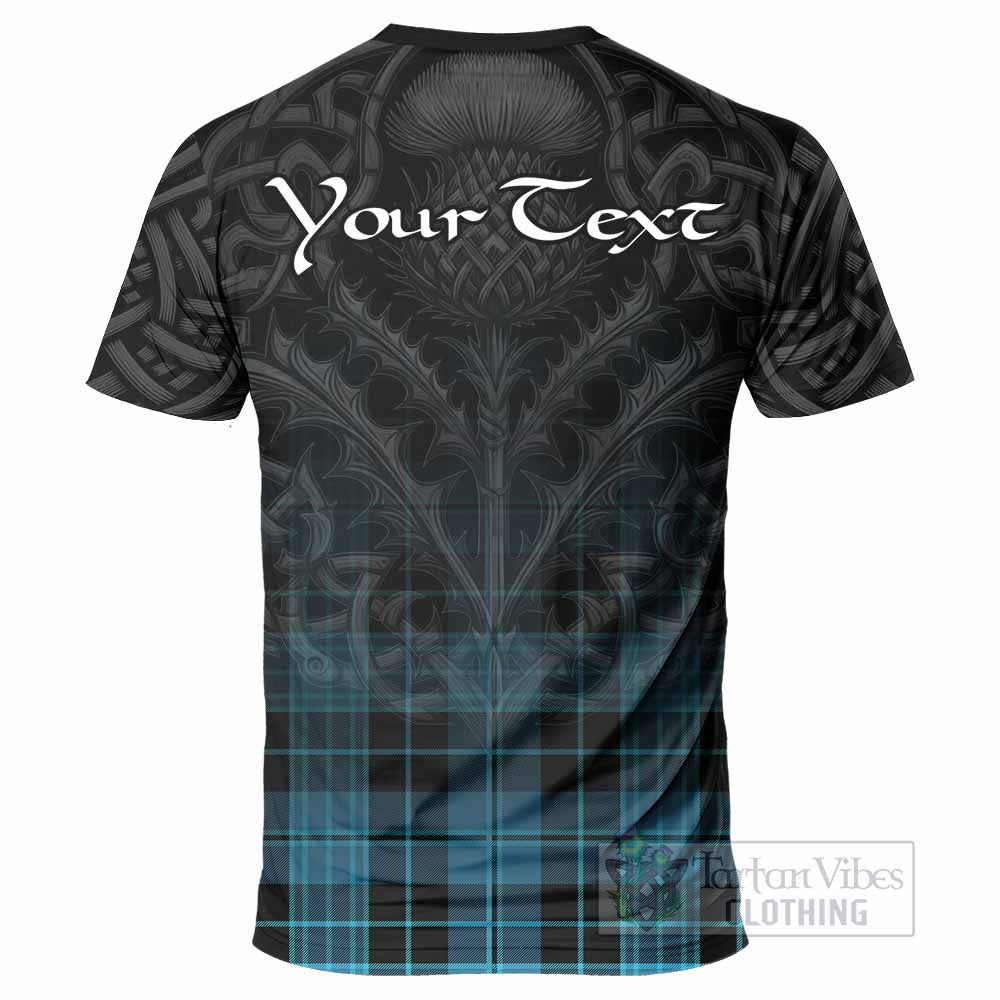 Clergy Tartan T-Shirt with Family Crest Celtic Thistle Vibes - Tartan Vibes Clothing