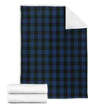 Clergy Blue Tartan Blanket