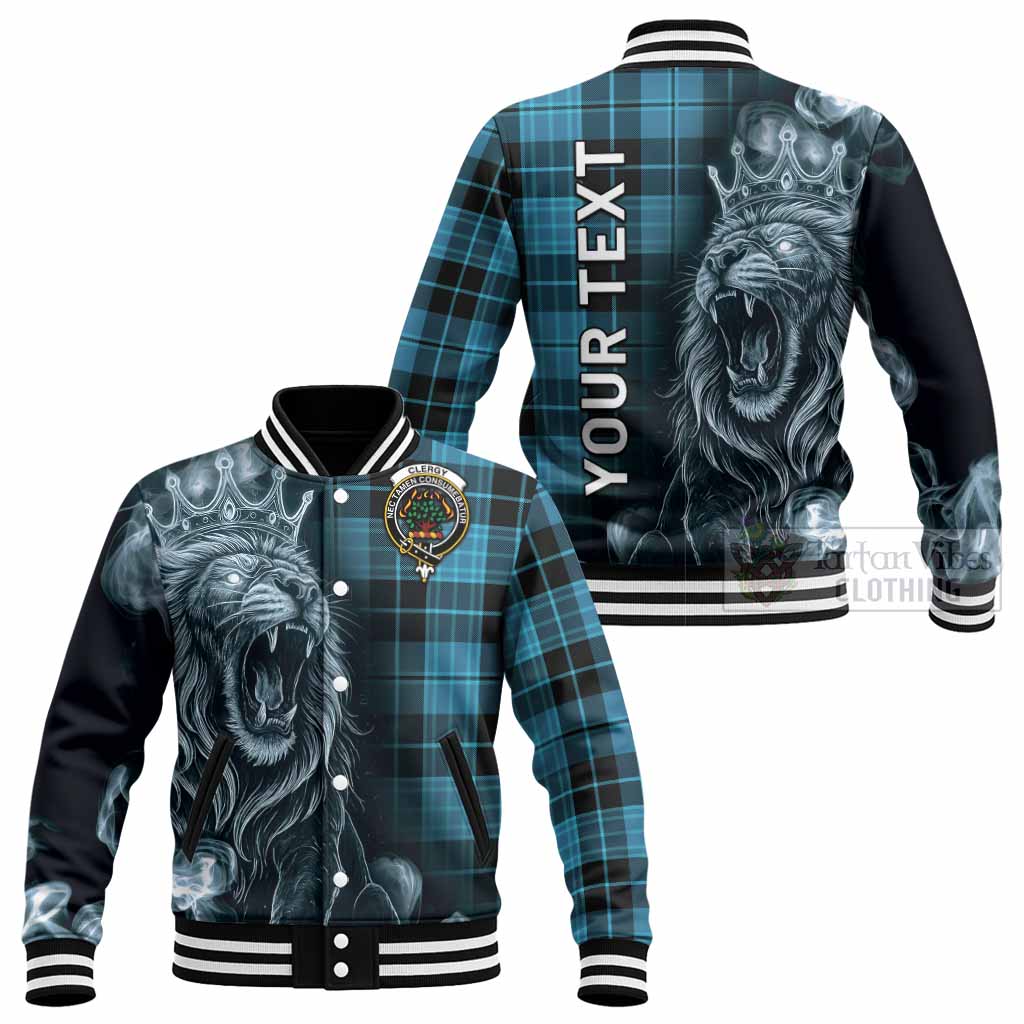 Clergy Tartan Baseball Jacket Roaring Lion Heritage