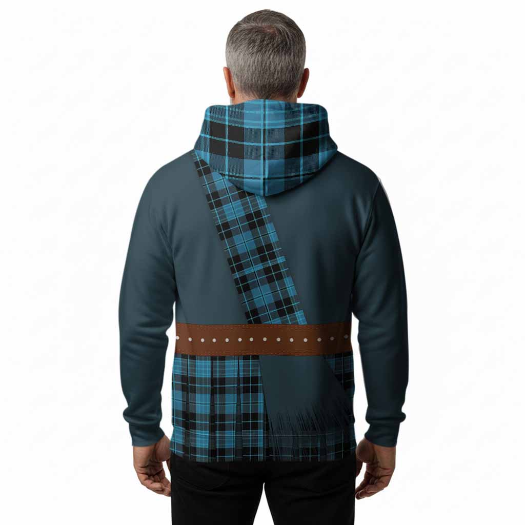 Clergy Tartan Crest Hoodie Kilt Costume Style