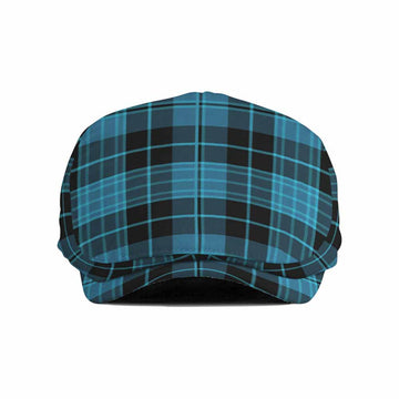 Clergy Tartan Jeff Cap, Tartan Flat Cap