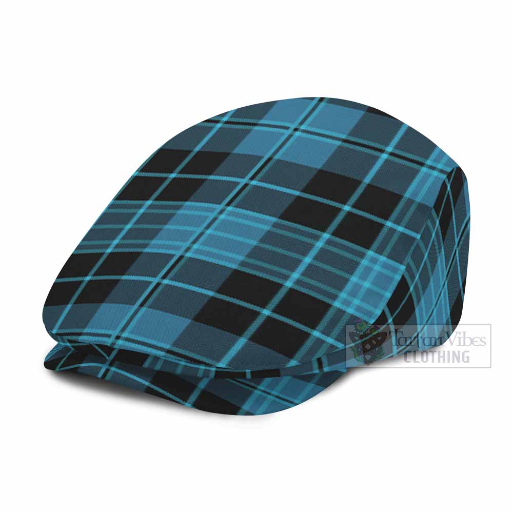 Clergy Tartan Jeff Cap, Tartan Flat Cap