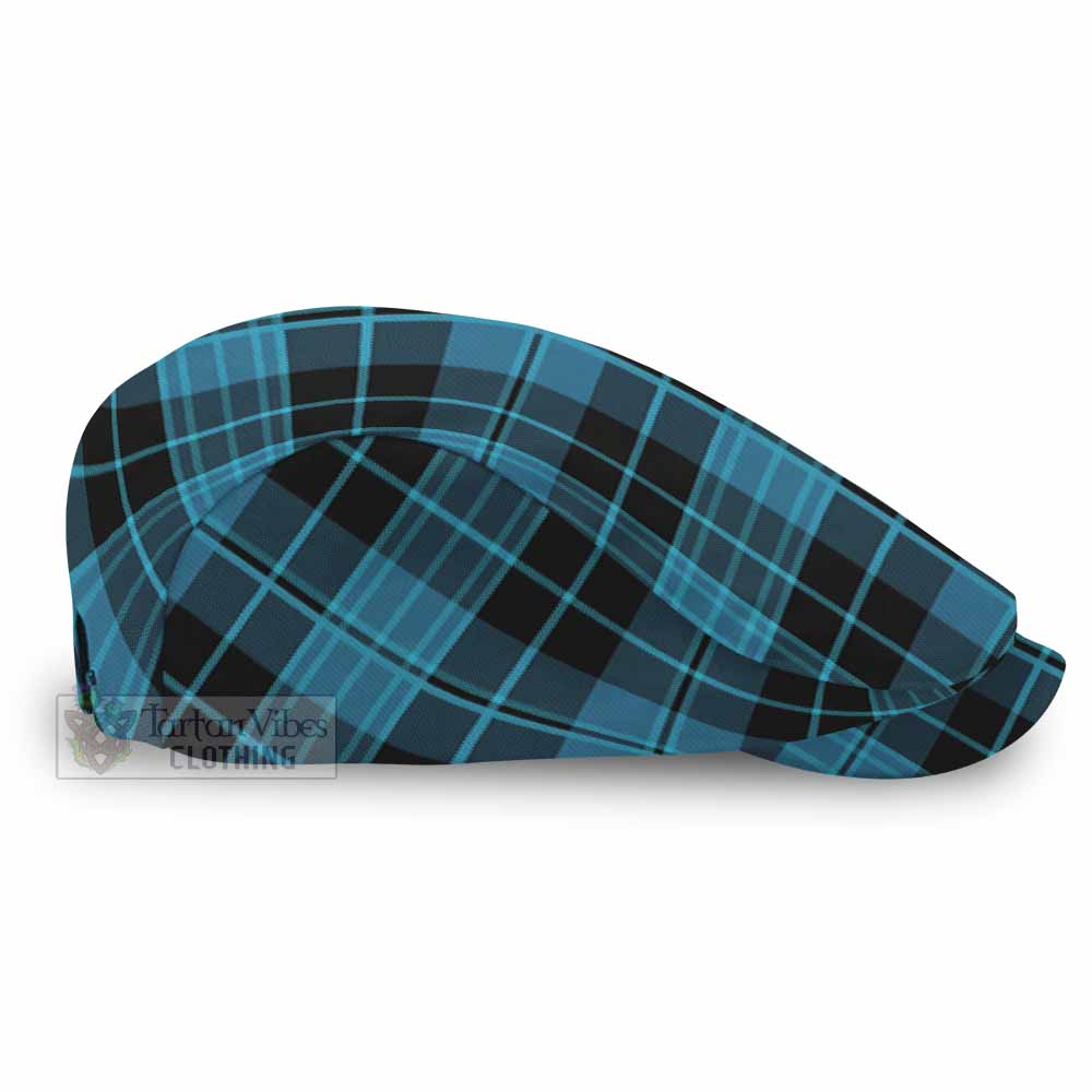 Clergy Tartan Jeff Cap, Tartan Flat Cap