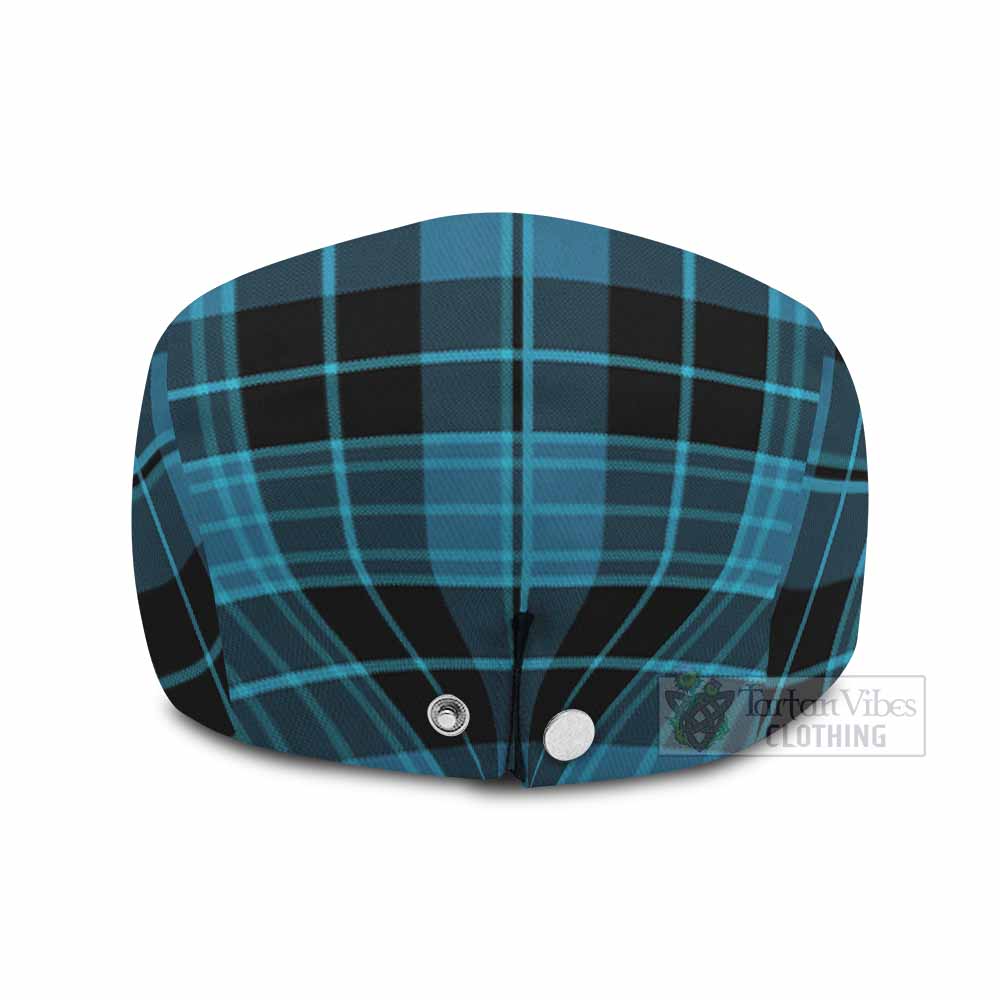 Clergy Tartan Jeff Cap, Tartan Flat Cap