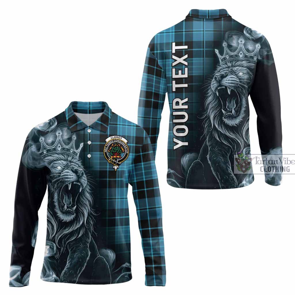 Clergy Tartan Long Sleeve Polo Shirt Roaring Lion Heritage