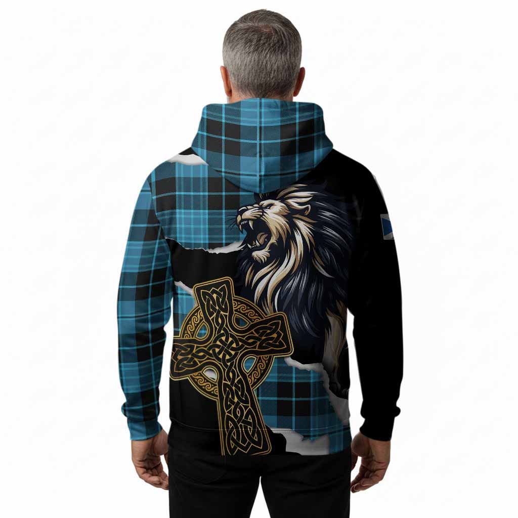 Clergy Tartan Scottish Hoodie Lion Celtic Heritage