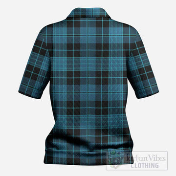 Clergy Tartan Women’s Polo Sweater Top