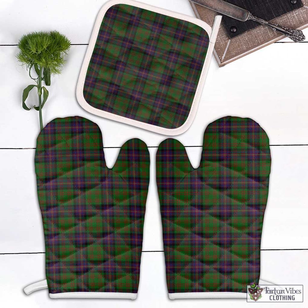 Cochrane Tartan Combo Oven Mitt & Pot-Holder Combo 1 Oven Mitt & 1 Pot-Holder White - Tartan Vibes Clothing