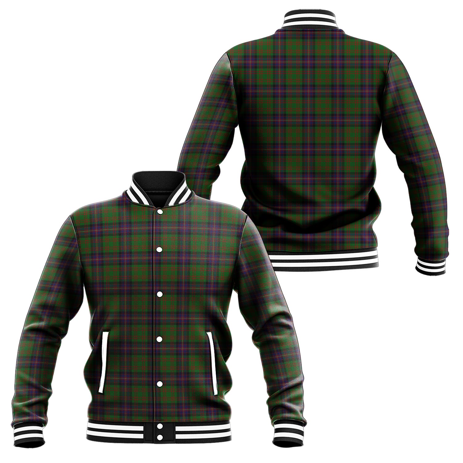 Cochrane Tartan Baseball Jacket Unisex - Tartan Vibes Clothing