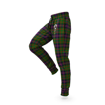 Cochrane Tartan Joggers Pants with Family Crest