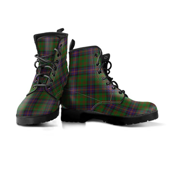 Cochrane Tartan Leather Boots
