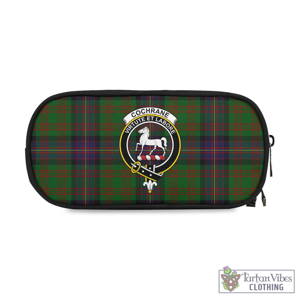 Tartan Vibes Clothing Cochrane Tartan Pen and Pencil Case with Family Crest