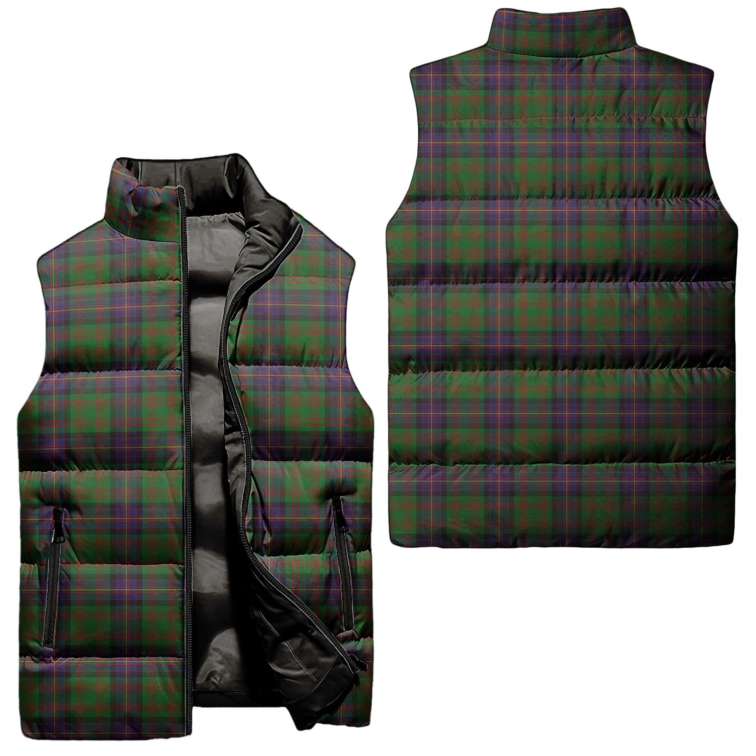 Cochrane Tartan Sleeveless Puffer Jacket Unisex - Tartanvibesclothing