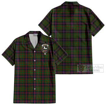 Cochrane Tartan Cotton Hawaiian Shirt with Family Crest Kid - Tartan Vibes Clothing