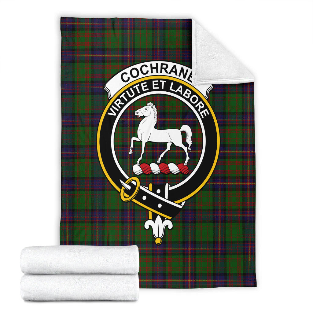 cochrane-tartab-blanket-with-family-crest