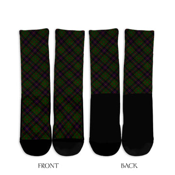 Cochrane Tartan Crew Socks Cross Style