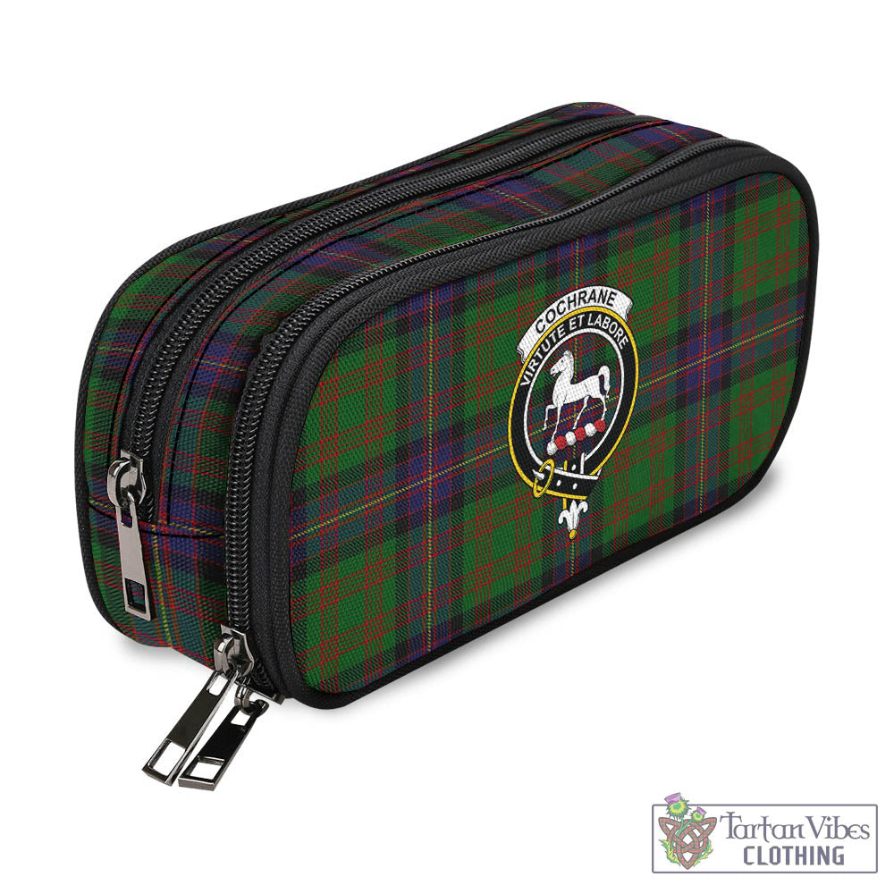 Tartan Vibes Clothing Cochrane Tartan Pen and Pencil Case with Family Crest