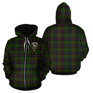 Cochrane Tartan Hoodie with Family Crest